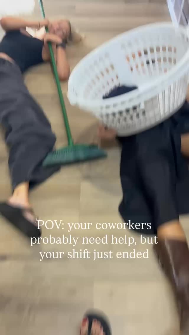 Jokes 😂 we all love and support each other really!! 

Honestly, this is the best team, always so much fun and banter 🥰 

#salonteam #hairson #pov #sunshinecoasthairdresser #sunshinecoasthairsalon