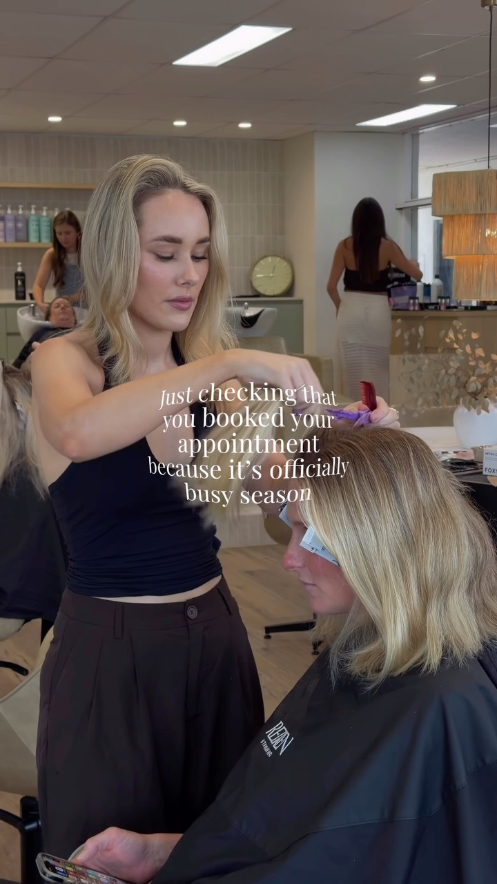 Ceri said the C word the other day… CHRISTMAS!! But blink and we’ll literally be wrapping up for the year. So consider this your very friendly reminder from us.

Busy season has officially entered the chat, and the salon is already filling up FAST. Spring events, formals, fresh blondes, extension appointments, end-of-year parties… suddenly everyone remembers they need their hair done at the same time 😂

If you know you have dates coming up where you want your hair looking its best, now is the time to get those appointments in the diary. Especially if you’re particular about your stylist, your day or your time.

Future you will be VERY glad you booked ahead. See you in the chair x

__
#blondehairinspo #blondeaesthetic #sunshinecoasthairsalon #hairsalonsunnycoast #livedinblondes, hairdresser near me, blonde hair salon sunshine coast, mooloolaba hairdresser, blonde hair inspo, mooloolaba hairdresser