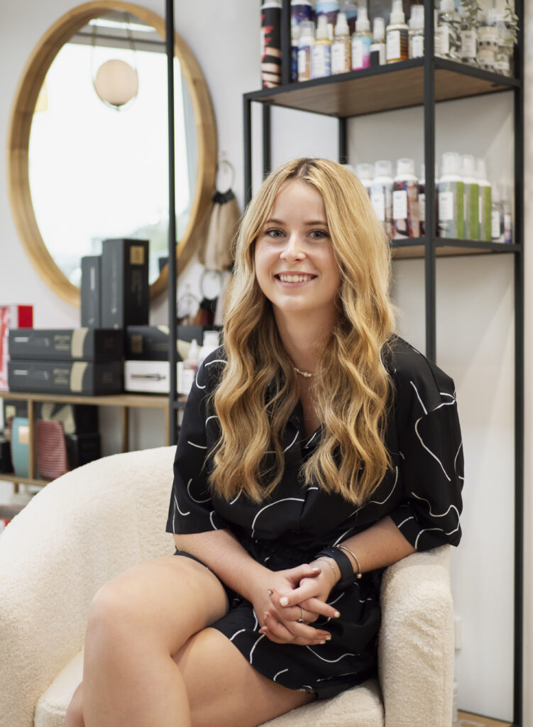 Sophie Wharton - emerging stylist at Coastal Blondes