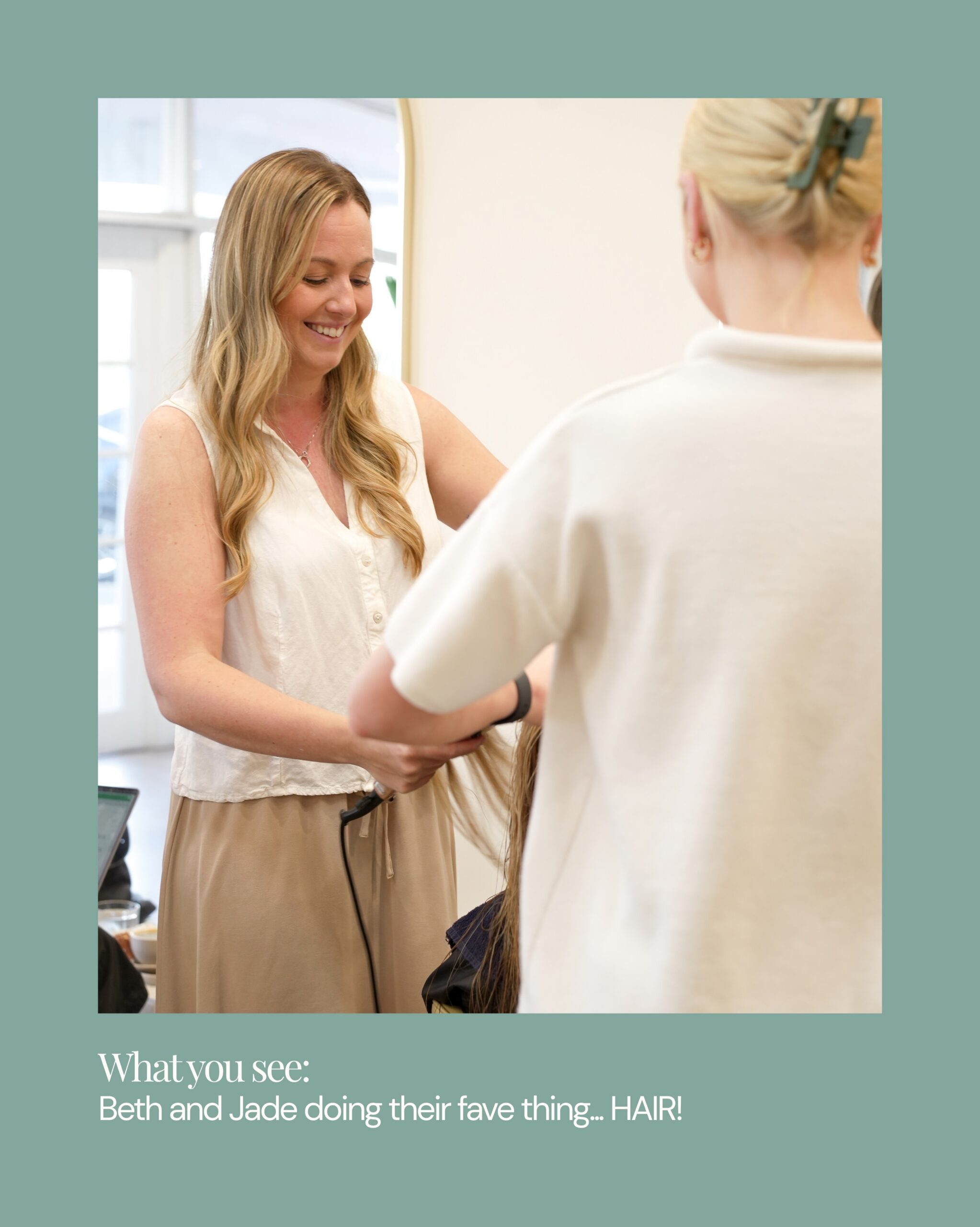 There’s so much you learn by working beside someone who’s spent years refining their craft. And we want our juniors to feel comfortable asking that extra question, having another go and taking the time to get it right.

Here’s Beth, our Master Colourist and Weft Specialist, sharing her knowledge with our Junior Stylist, Jade. They say many hands make light work, but it’s even better when those hands are learning from each other along the way!!

For us, helping someone grow is one of the best parts of our industry. Personal AND professional growth is something we’ll always be passionate about 🥰

__
#blondehairinspo #blondeaesthetic #sunshinecoasthairsalon #hairsalonsunnycoast #livedinblondes, hairdresser near me, blonde hair salon sunshine coast, mooloolaba hairdresser, blonde hair inspo, mooloolaba hairdresser