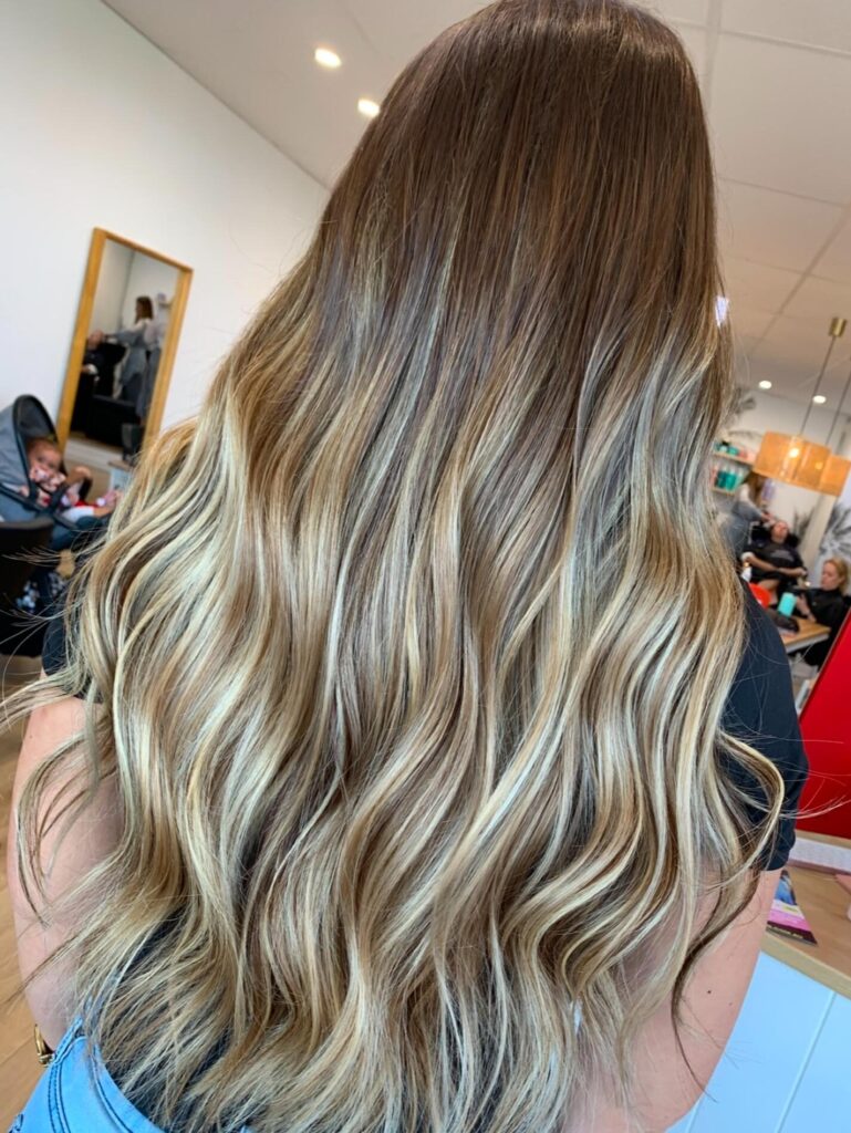 Bespoke blonde transformation with natural depth and brightness