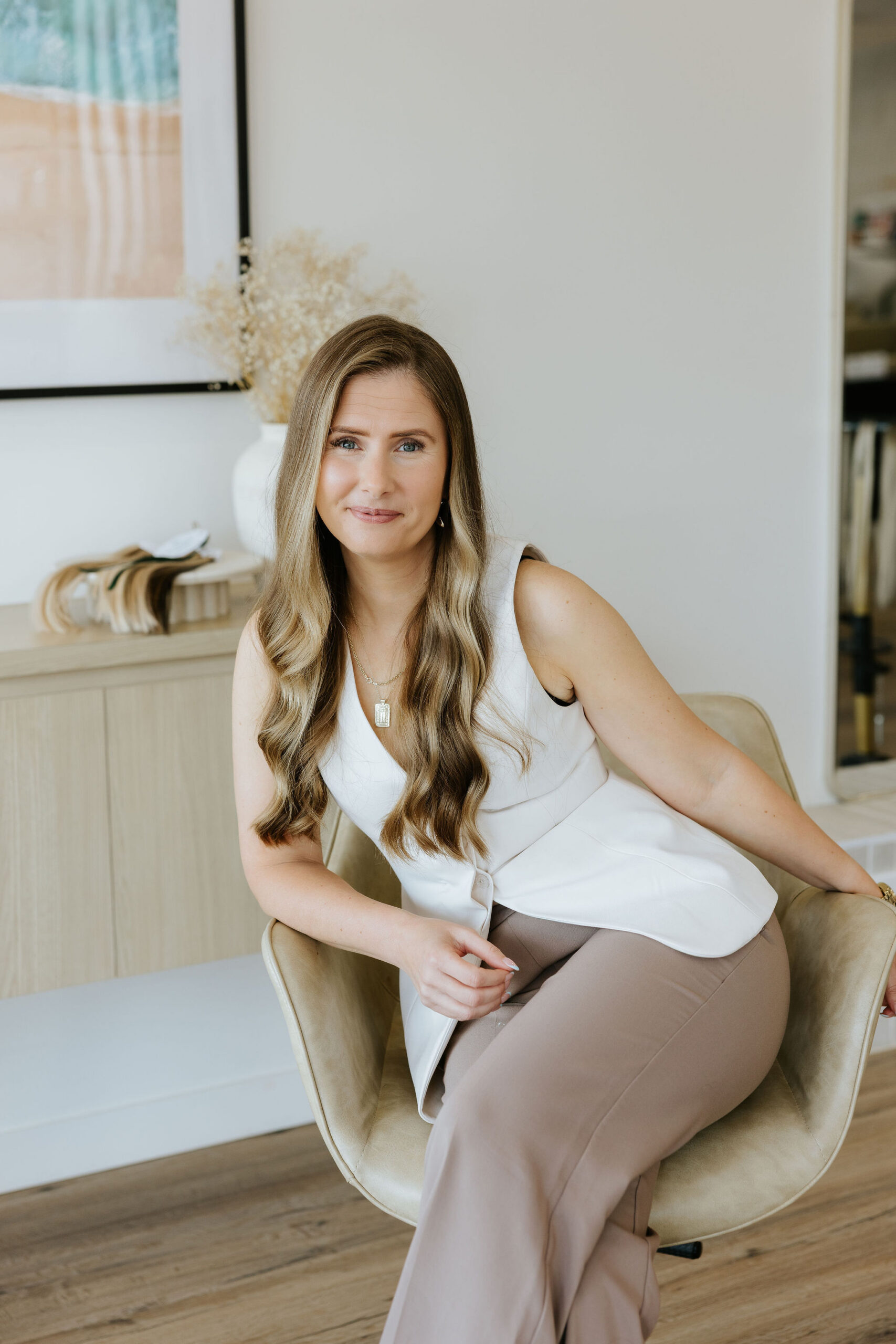 Kristiina salon owner